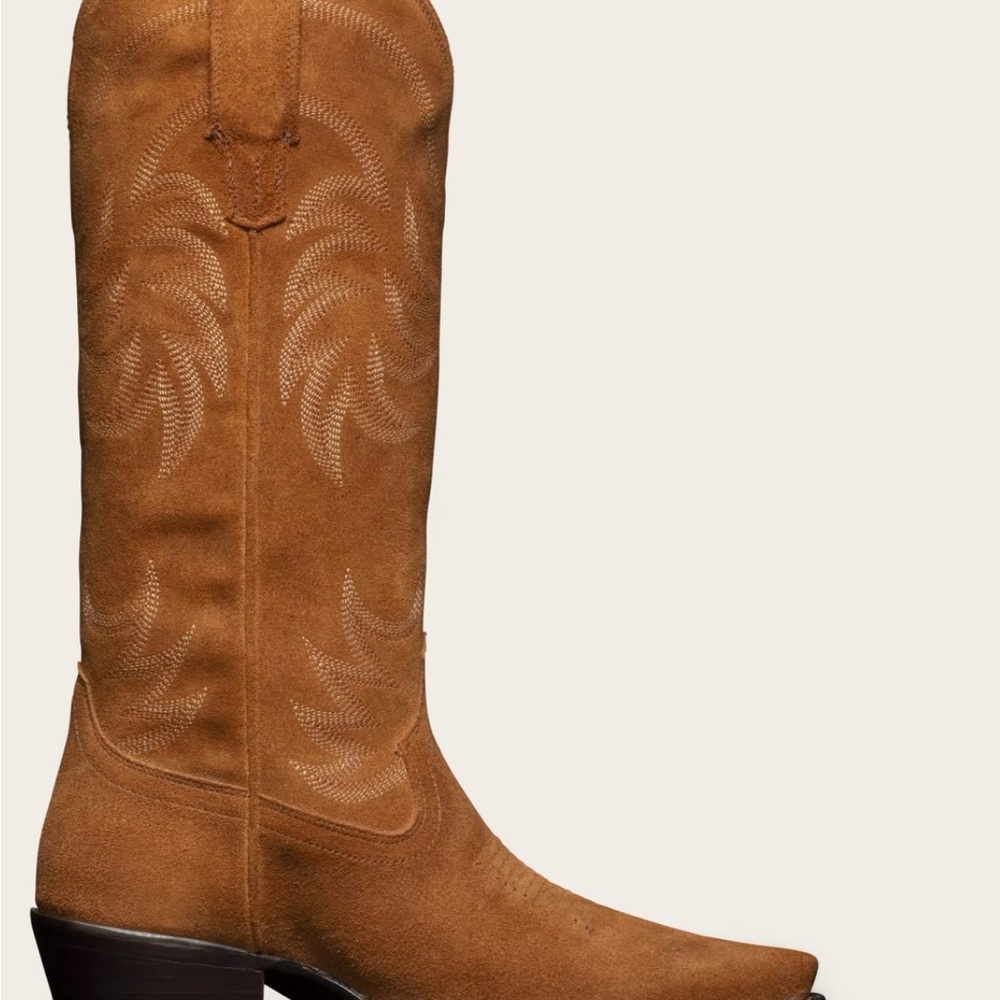 Tecovas Annie Boots in Sienna Suede Size 7B
